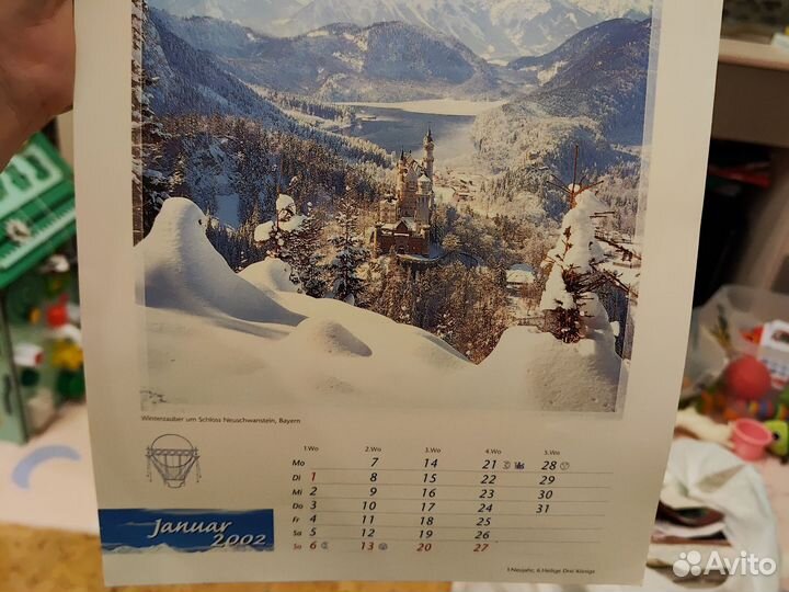 Отрывной календарь 2002 Германия