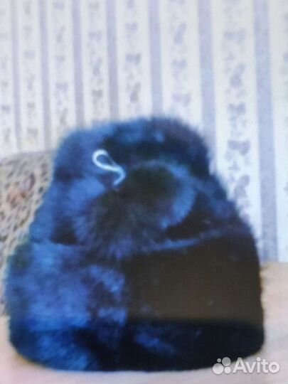 Шапка норковая женская