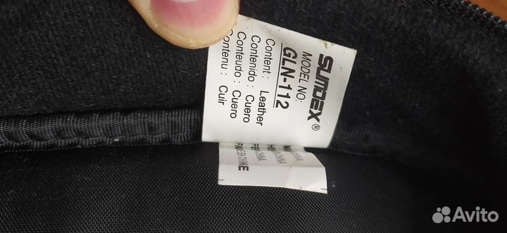 Сумка д/ноутбука Sumdex GLN-112 (нат.кожа, черный)