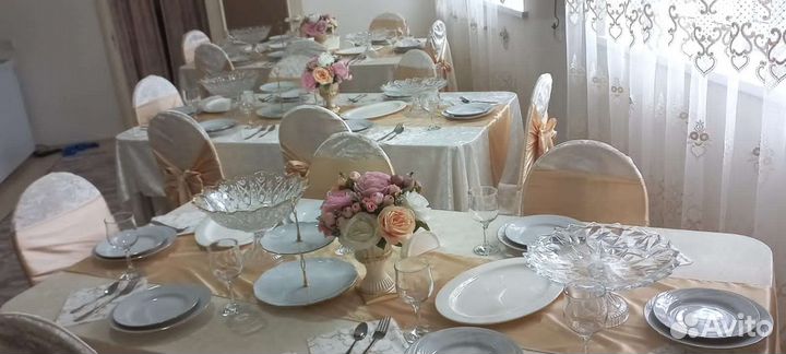 Столы и стулья на прокат