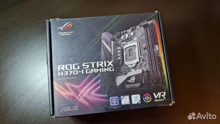 Материнская плата LGA1151v2 mini-itx Asus H370-i