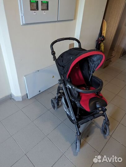 Коляска трость peg perego pliko switch