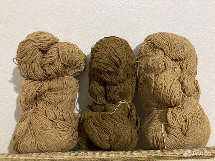 Пряжа чистошерстяная