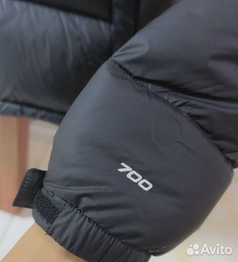 Пуховик The North Face 700 Black оригинал