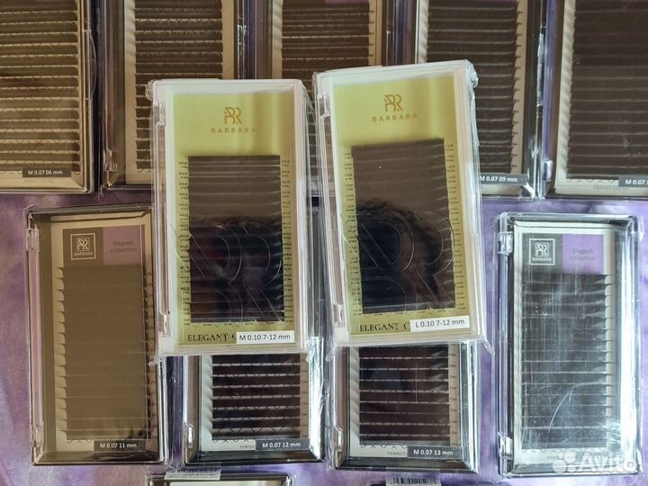 Набор ресниц Barbara M 0.07 и Д 0.07