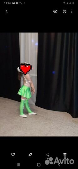 Костюм для танцев. Гимнастический купальник