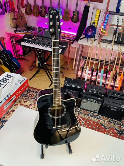 Электроакустическая гитара Flight Новая