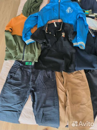 Вещи пакетом на мальчика 140 146