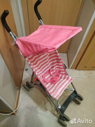 Коляска трость для девочки
