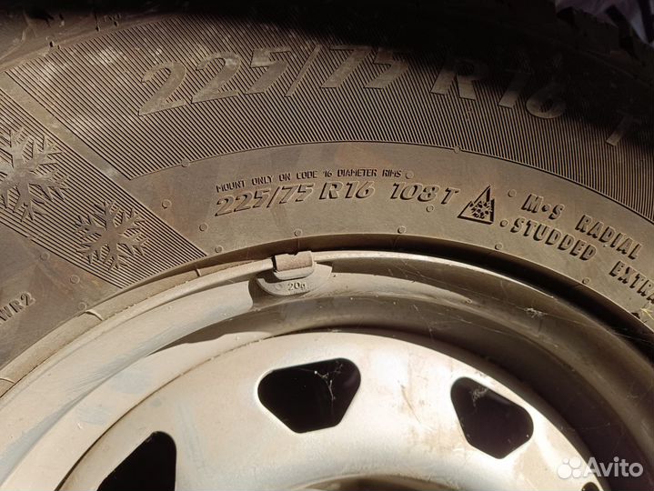 Колеса зимние r16 225/75 matador