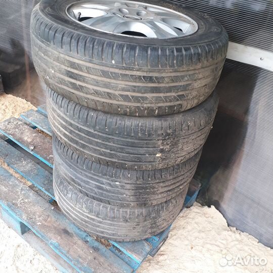 Колеса в сборе 4шт 6,5Jx15 5/108 ET52 d63.4 фф2