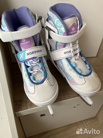 Коньки раздвижные 26-31