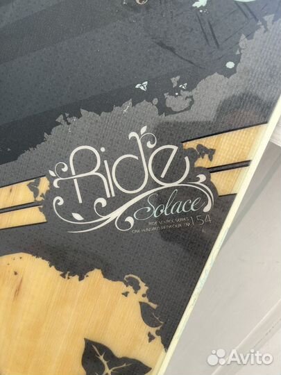 Сноуборд ride solace и крепления raiden