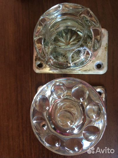 Винтаж.Ручка стеклянная СССР