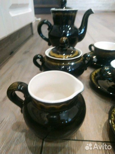 Чайный набор СССР зик Майолика 1970