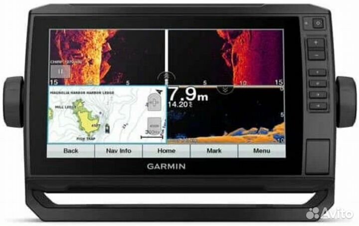 Garmin Echomap UHD2 92sv + датчик GT56, black