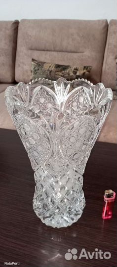 Ваза хрустальная СССР