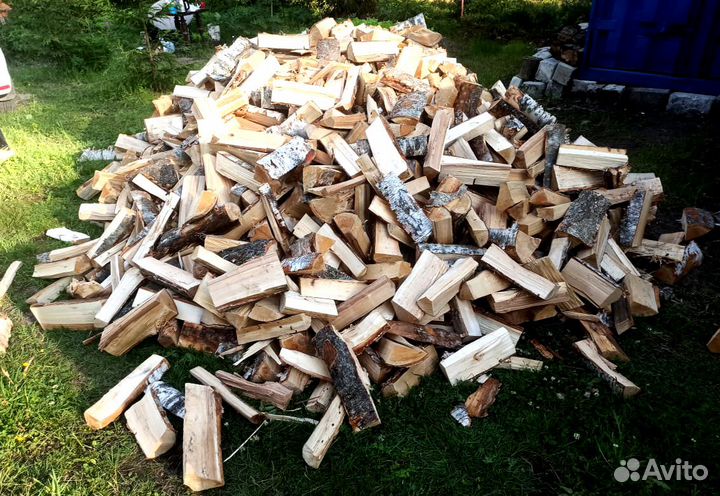 Дрова березовые, дрова ольховые, дрова колотые