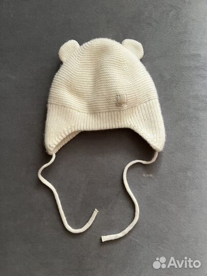 Шапка на девочку утепленная 40-42