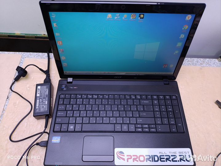 Ноутбук Acer aspire на Intel core-i3