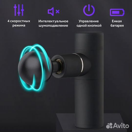 Мышечный перкуссионный массажер новый