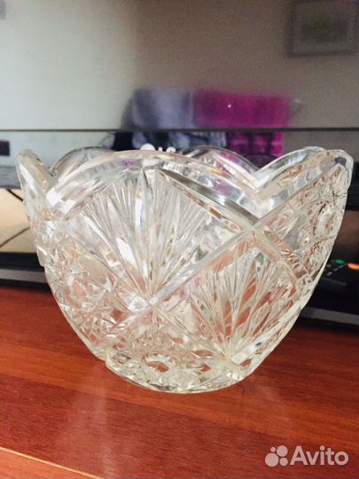 Ваза хрустальная СССР