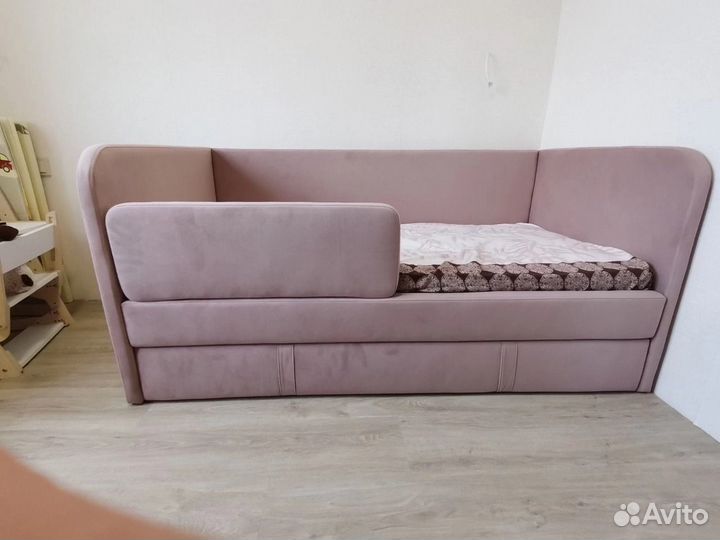 Мягкая Детская Кровать Бимбо с доп спальным