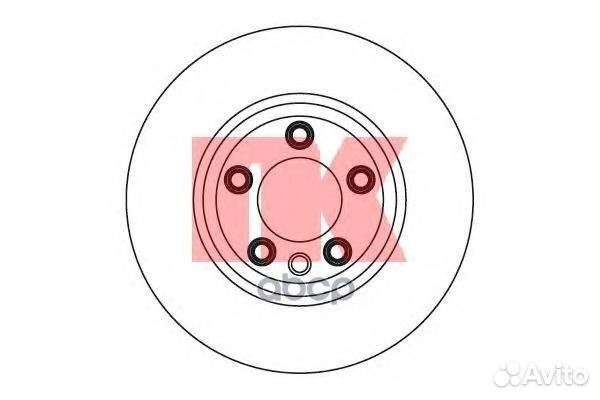 Тормозной диск 2047103 Nk