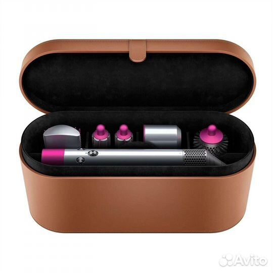 Dyson Airwrap Complete Long, никель/фуксия