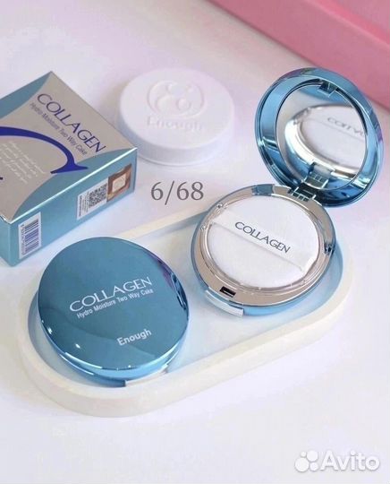 Пудра Collagen с запаской