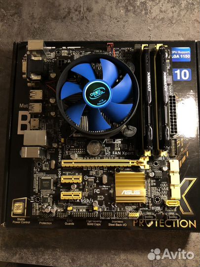 Комплект для пк i5 4670 / 16GB DDR3