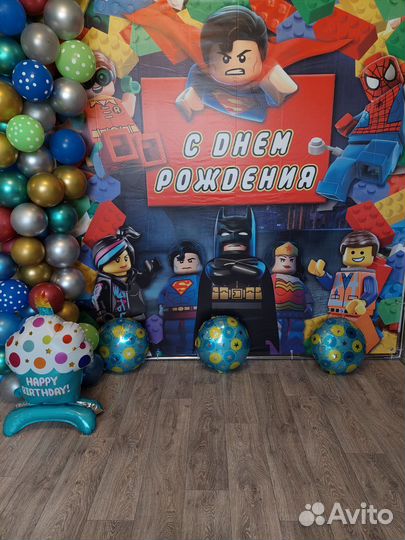 Оформление фотозоны фасада к открытию