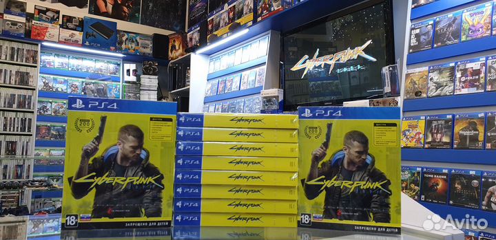 Игровой диск PS4/PS5 CyberPunk