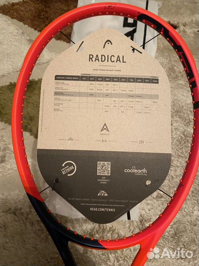 Теннисная ракетка head radical mp 2023