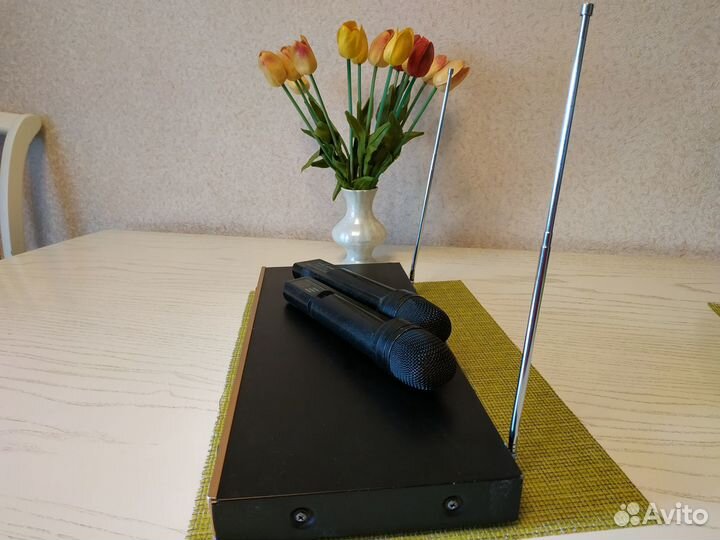 Радиомикрофоны + база Invotone WM210