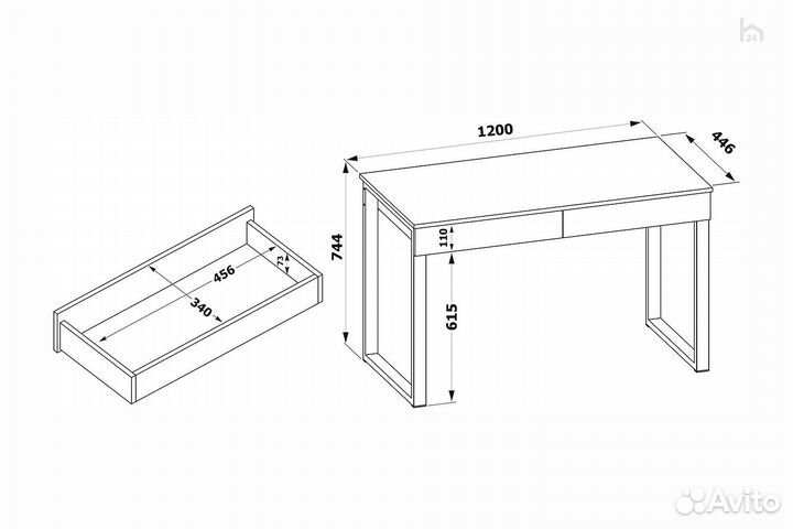 Стол компьютерный спм-302