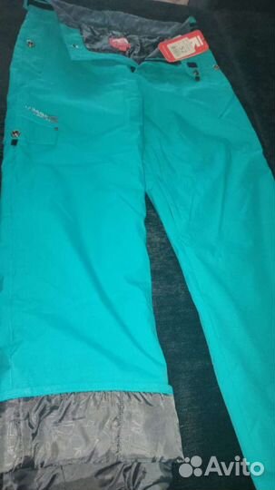 Новые.Горнолыжные брюки мужские running river Т317