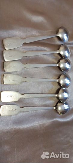 Чайные ложки мельхиор