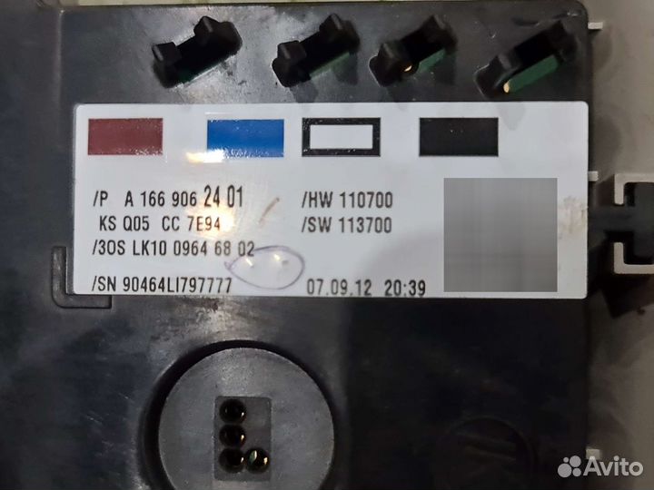 Потолочная панель Mercedes W166 / X166