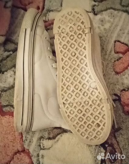 Кеды белые женские 39