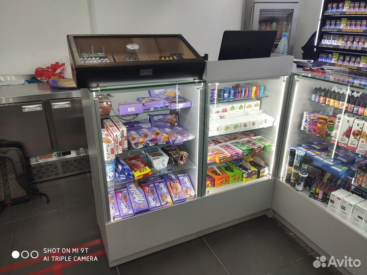 Витрина для сигарет и табака