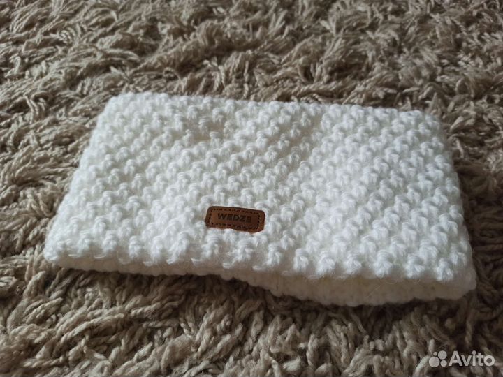 Повязка Decathlon на голову вязаная