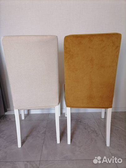 Чехлы на стул Хенриксдаль IKEA, на мебель IKEA