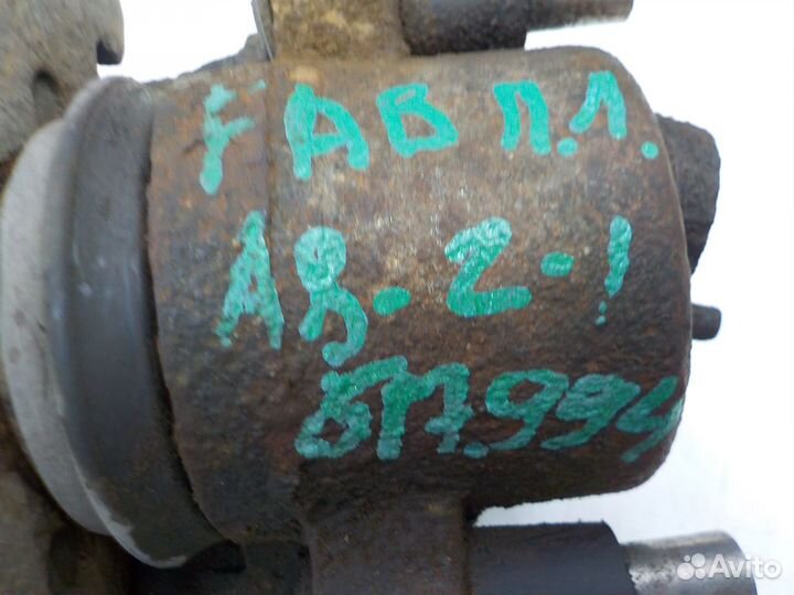 Суппорт тормозной передний левый Skoda Fabia 2007