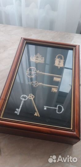 Ключница шкатулка настенная