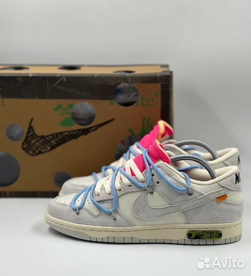 Кроссовки Nike SB dunk Low-White