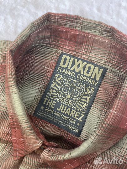 Фланелевая рубашка Dixxon The Juarez оригинал XXL
