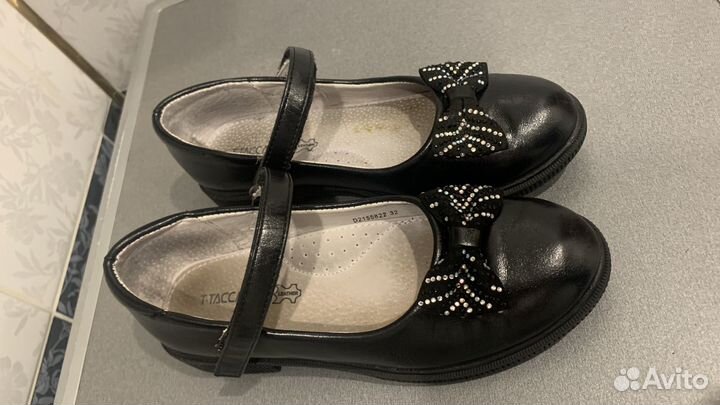 Туфли школьные для девочки 32 размер