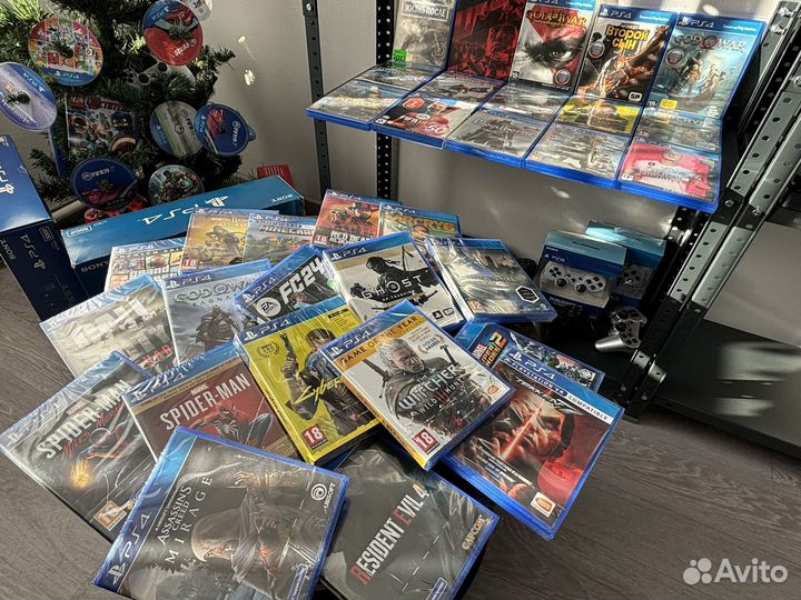 Игры PS4. GTA5, MK11, Spider Man, GoW и т.д