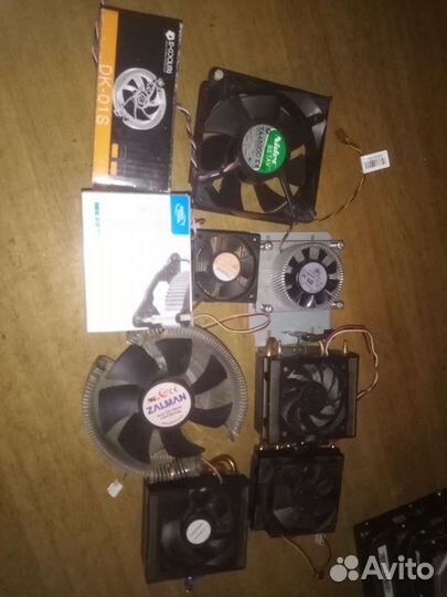 Охлаждение для корпуса и процов